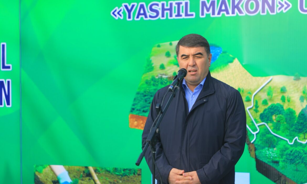 “Yangi O‘zbekiston bog‘i”da ko‘chat ekish aksiyasi o‘tkazildi