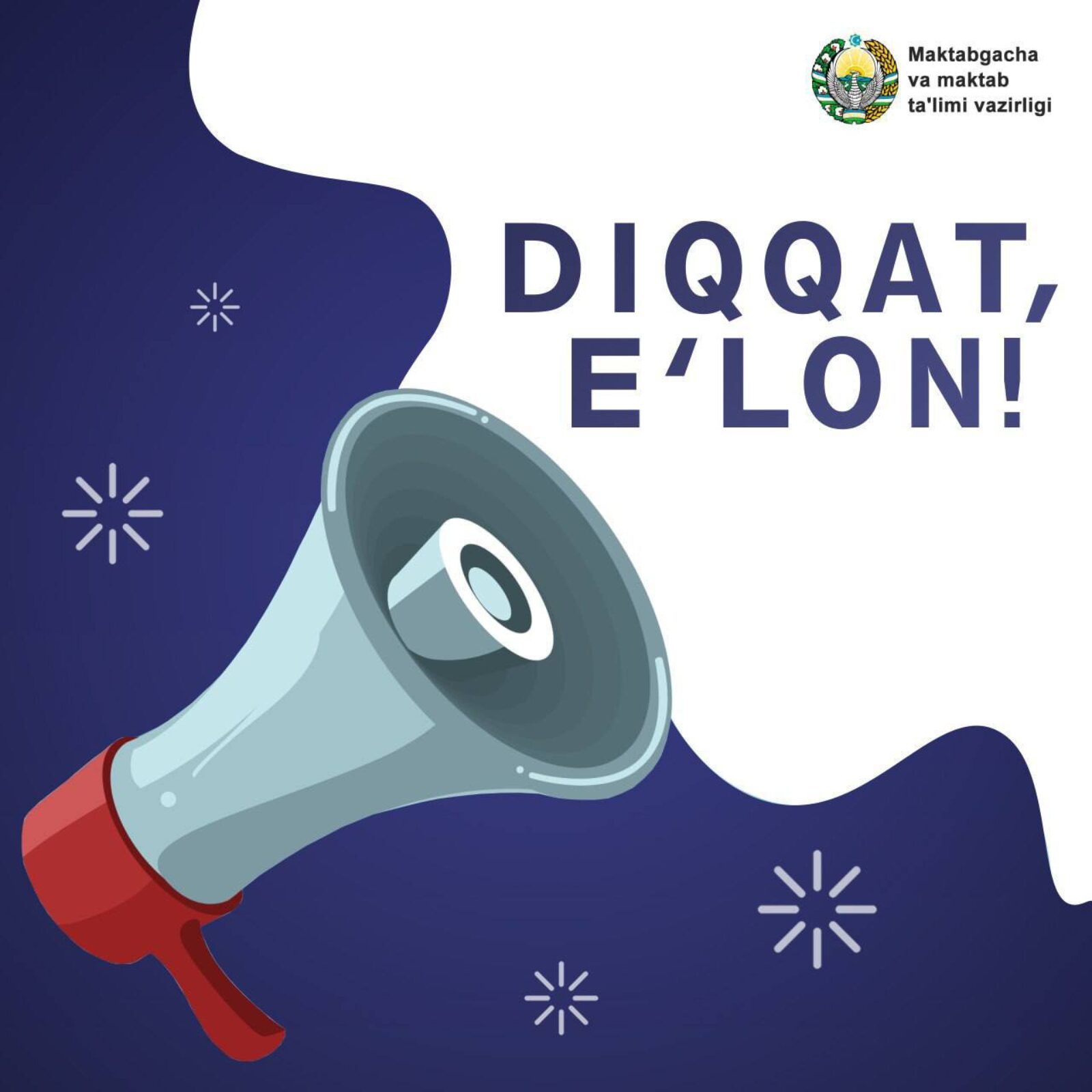 DIQQAT, E’LON!