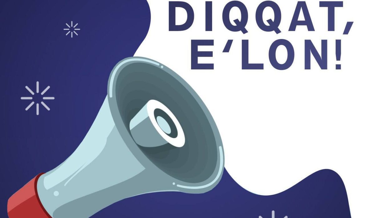 Diqqat, e’lon!!!