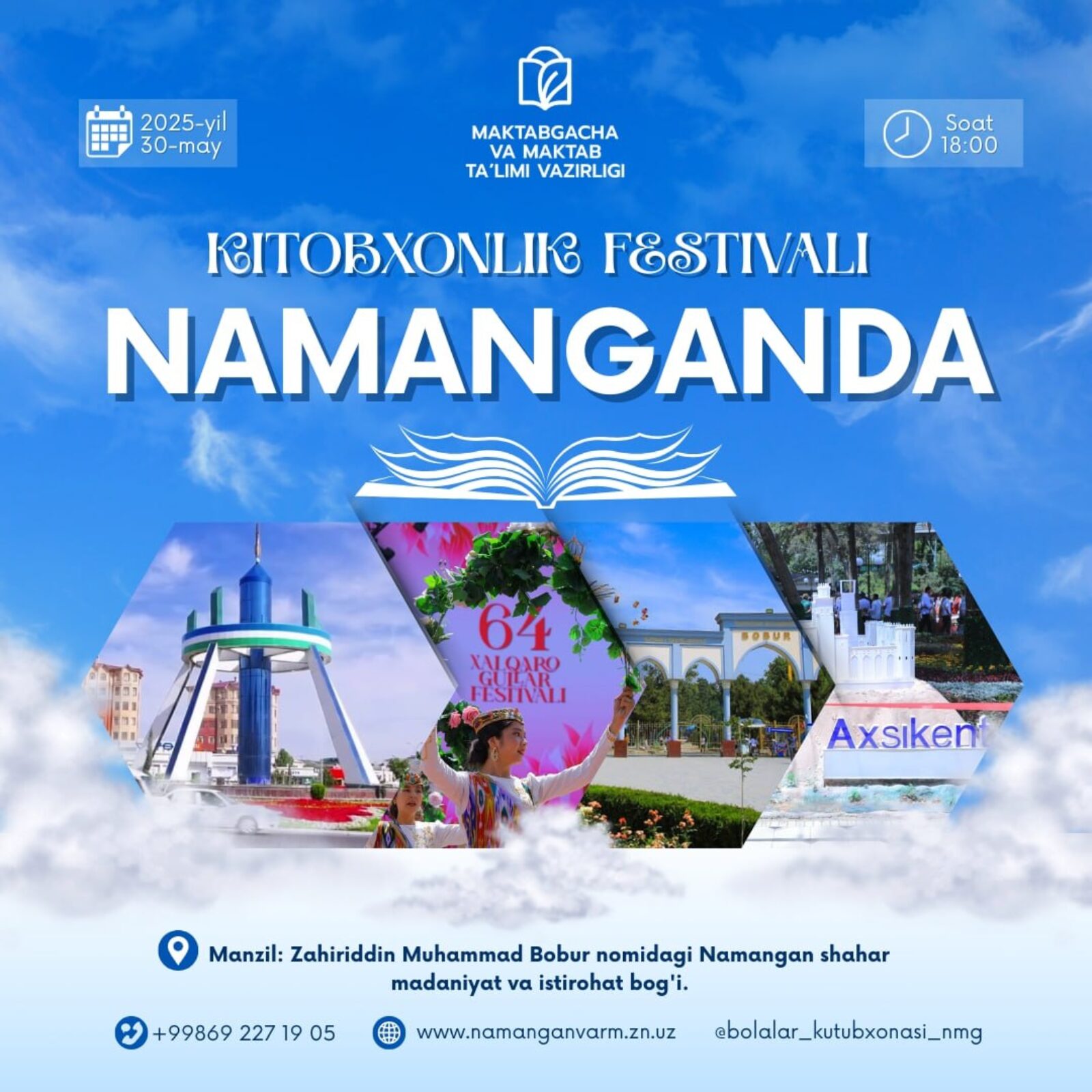 “KITOBXONLIK FESTIVALI” NAMANGANDA